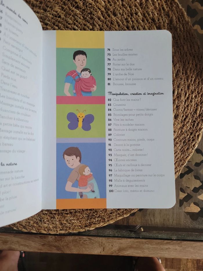 100 activités d eveil papa-bebe. Neuf - photo numéro 8