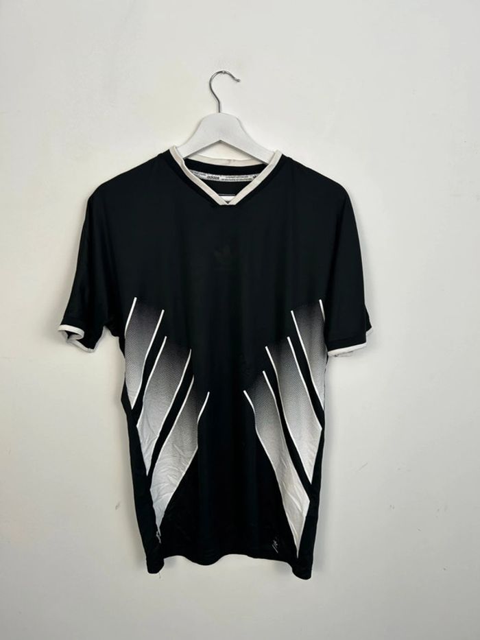 Maillot Homme Adidas Noir & Blanc S | Très Bon État | Style Sport & Vintage | TN140