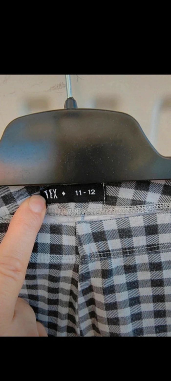 👖Leggings à carreaux 11-12 ans Tex - photo numéro 2