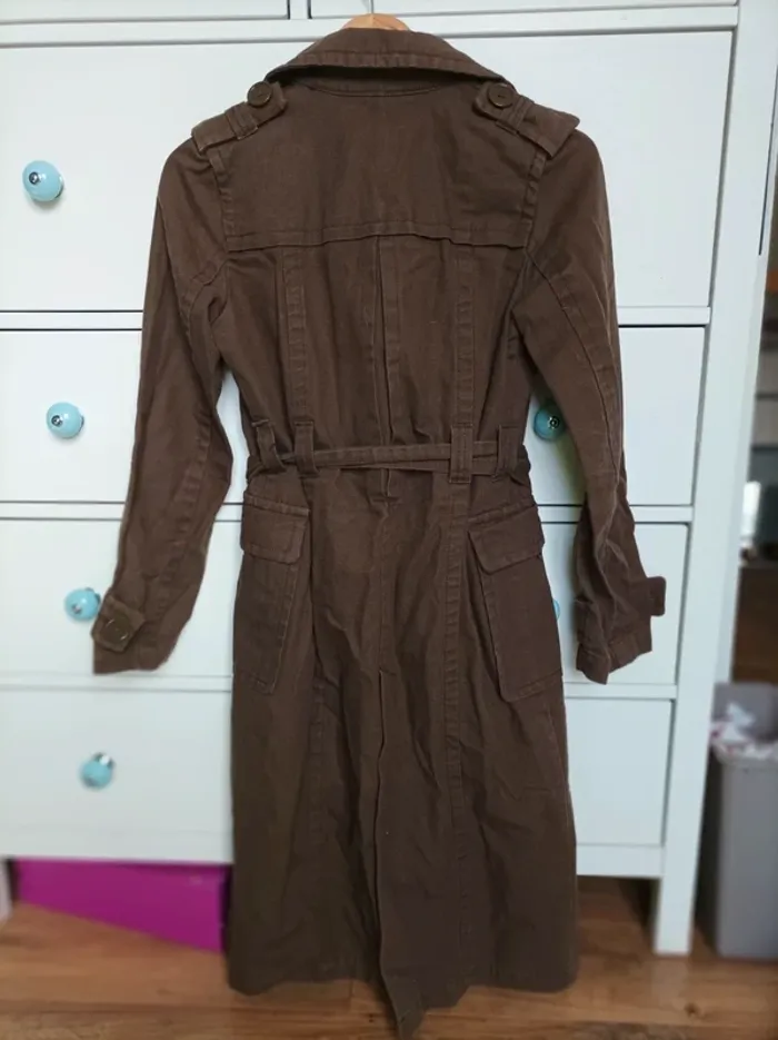 Veste verte style militaire Zara - photo numéro 2