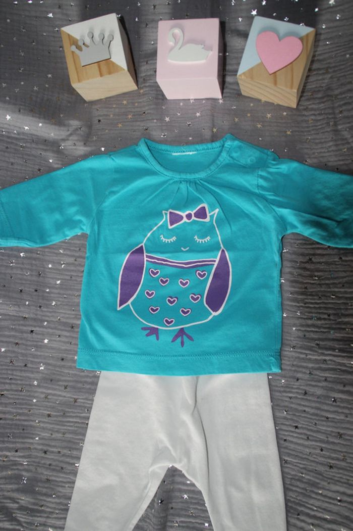 ensemble tee-shirt Ml +legging