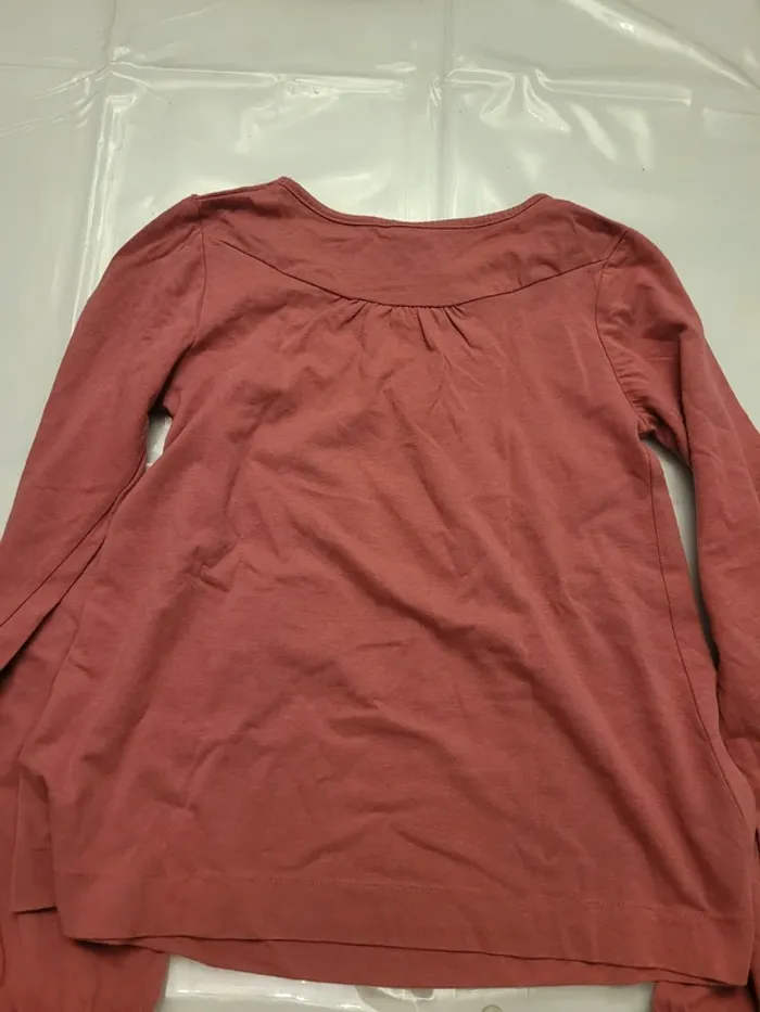 Tee shirt manches longues Zara 7/8 ans - photo numéro 2