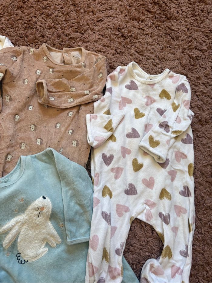 Lots de pyjamas hiver bébé fille - photo numéro 4