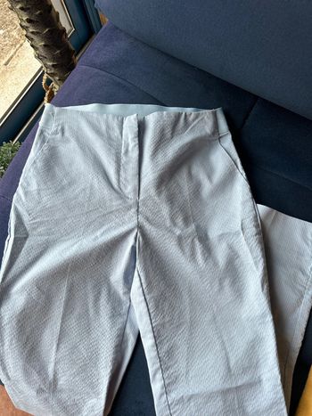 Pantalon droit bleu
