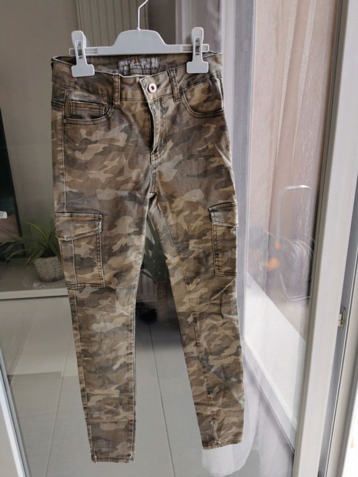 Jean camouflage taille 34
