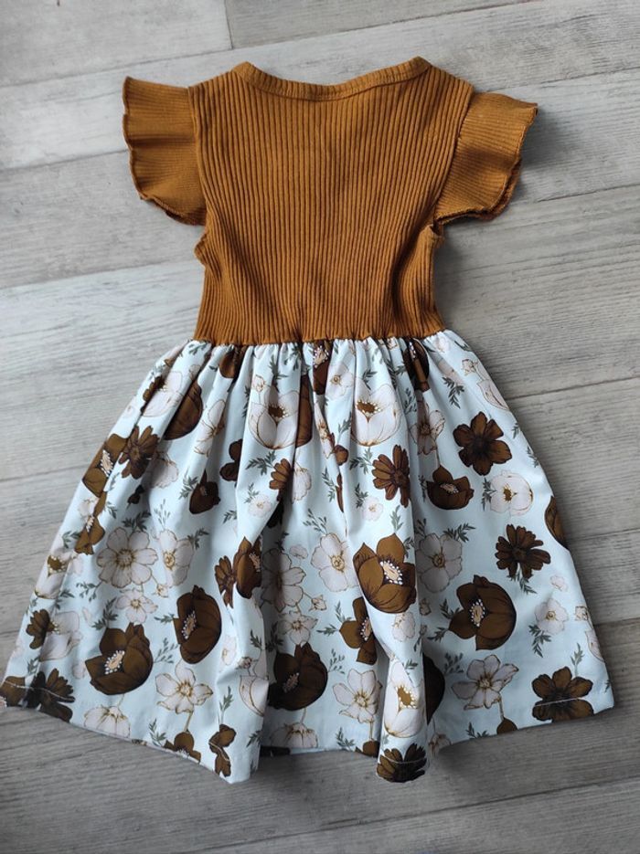 Robe marron feuille - photo numéro 2