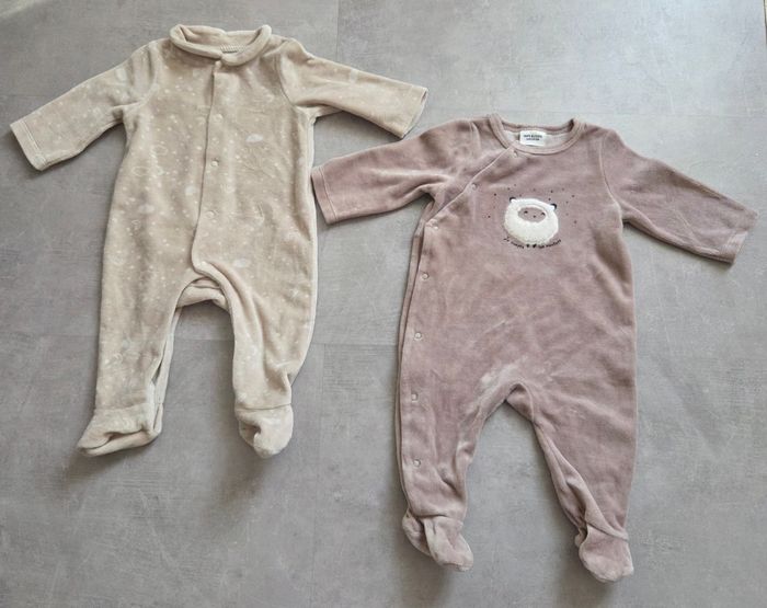 Lot de 2 pyjamas tape a l'œil 3mois