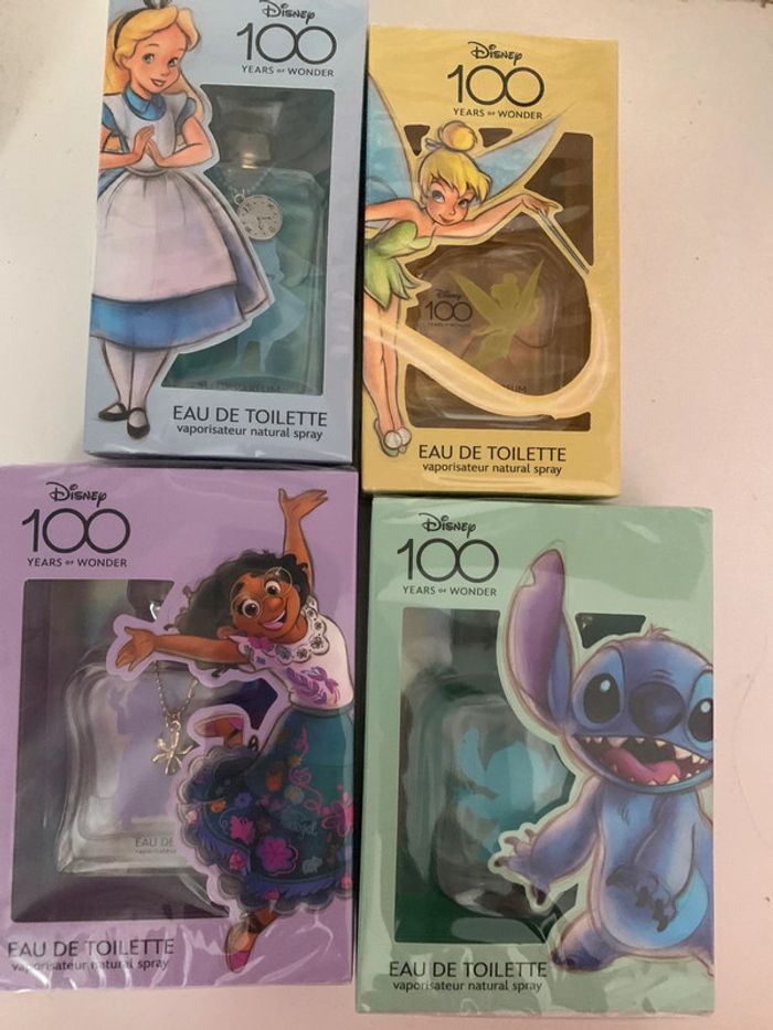 Lot de 4 parfum neuf Disney