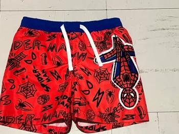 short de bain spiderman