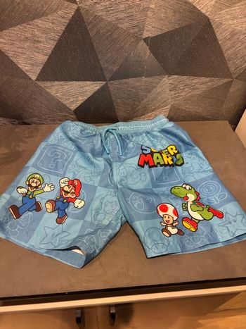 Short de bain super Mario 7 ans 