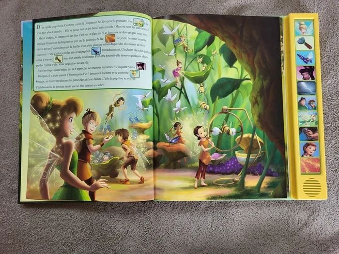 Livre sonore Clochette et l'expédition féerique - photo numéro 3