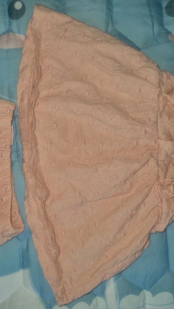 Ensemble Tee-shirt culotte 1/3 mois en très bon état - photo numéro 9