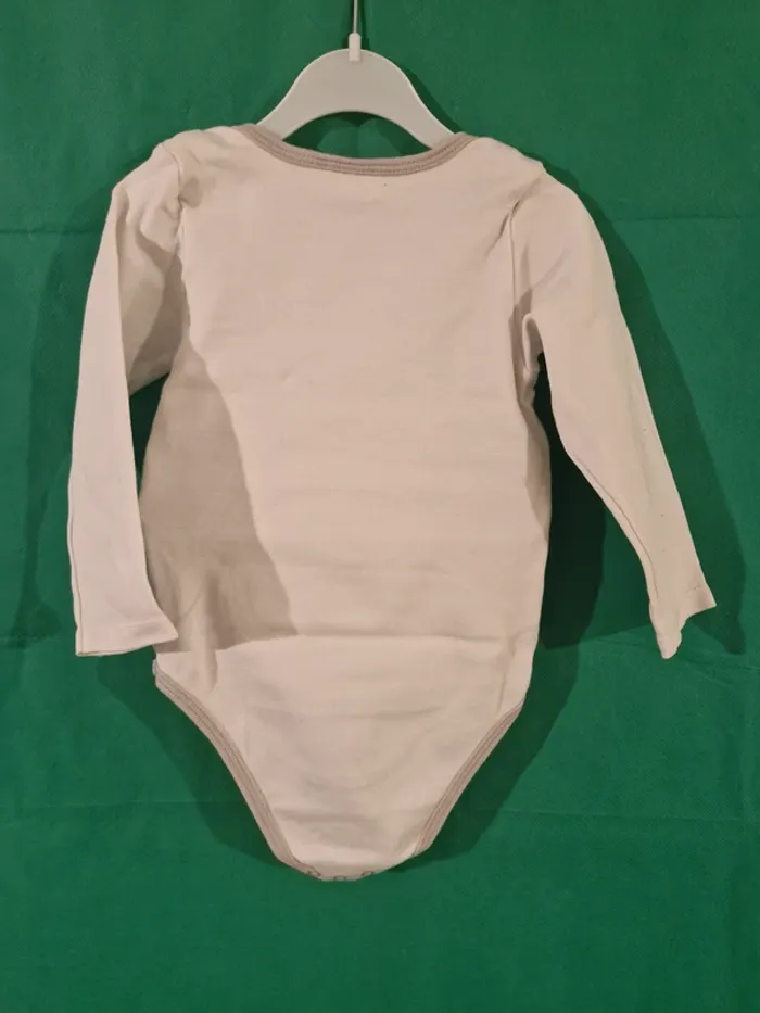 Body manches longues + bonnet assorti "Mon premier Halloween" 24 mois (86 cm) Pommette - photo numéro 5