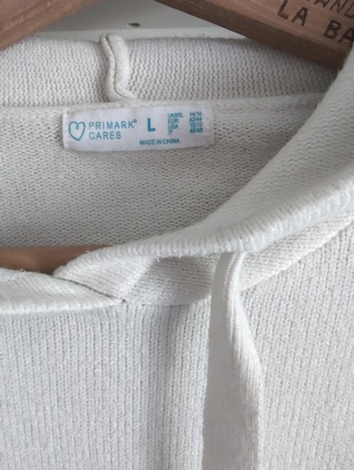 Pull capuche rayé - photo numéro 3