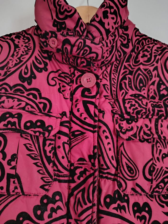 Doudoune broderie velours A1441 - photo numéro 4