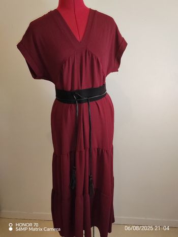 Robe longue fluide
