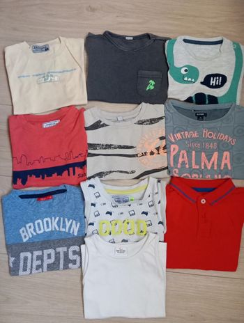 Lot de tee shirt été