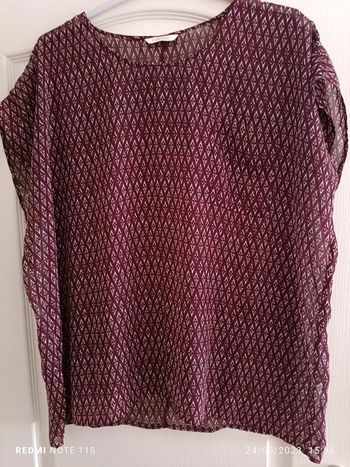 Blouse manches courtes