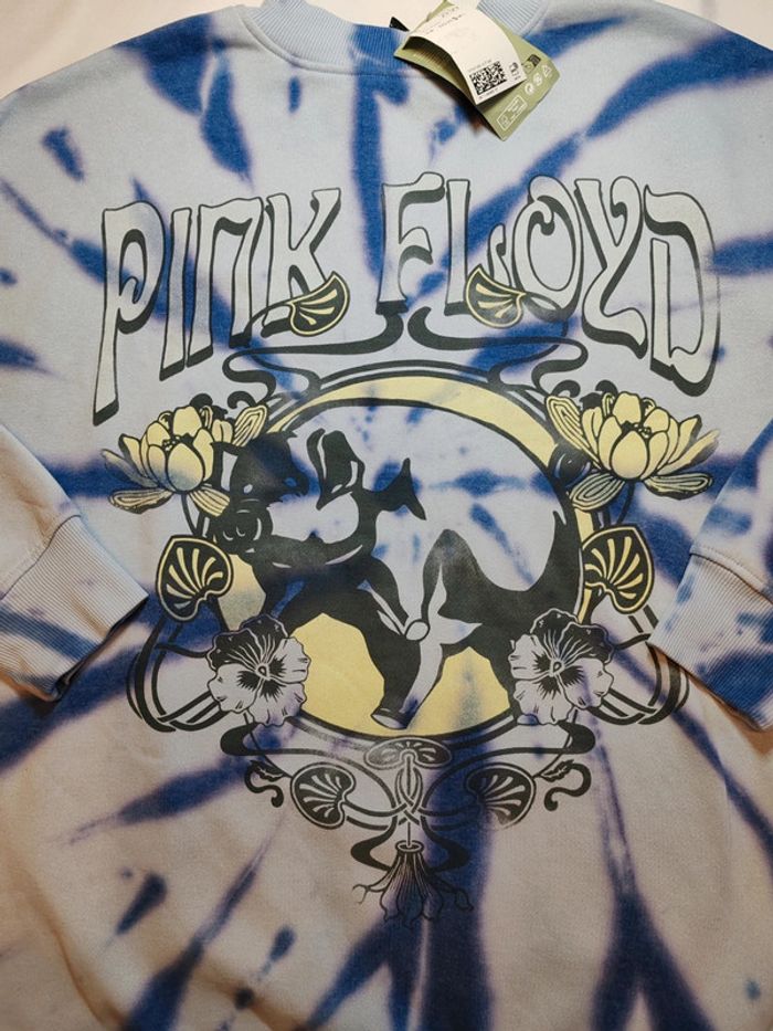 Pink Floyd pull sweat oversize violet rock état neuf taille S - photo numéro 4