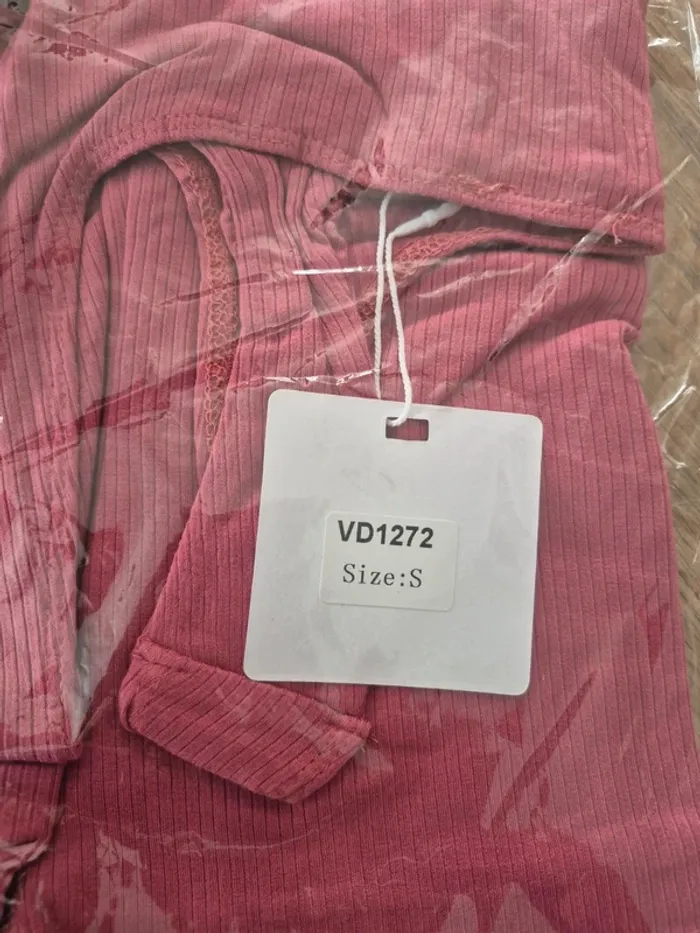 Débardeur Vieux Rose Femme Taille S/36 - photo numéro 3
