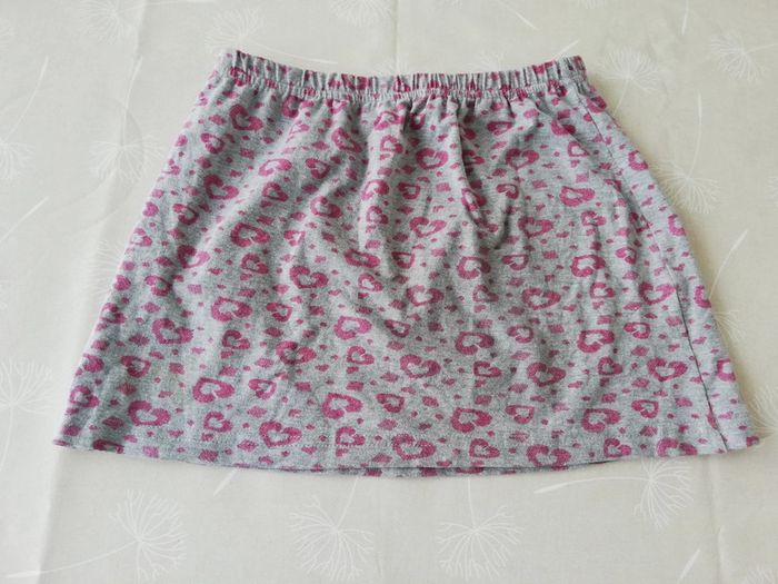 Jupe grise 8 ans