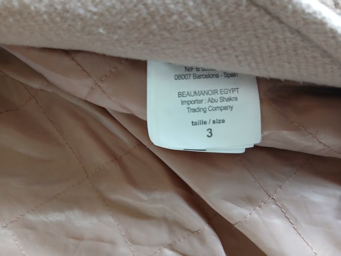 Veste beige / crème M/L - photo numéro 4