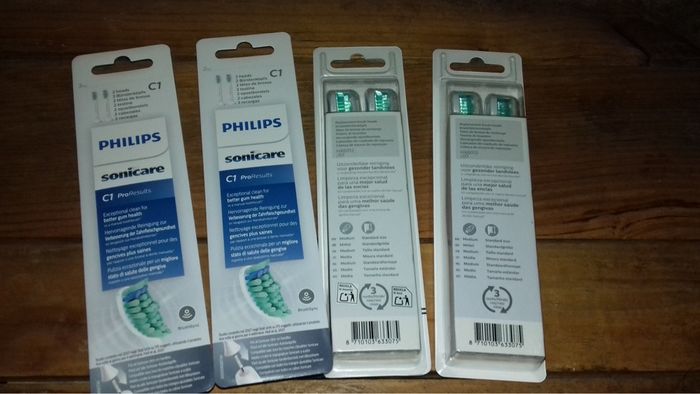 Brossettes Sonicare 30€