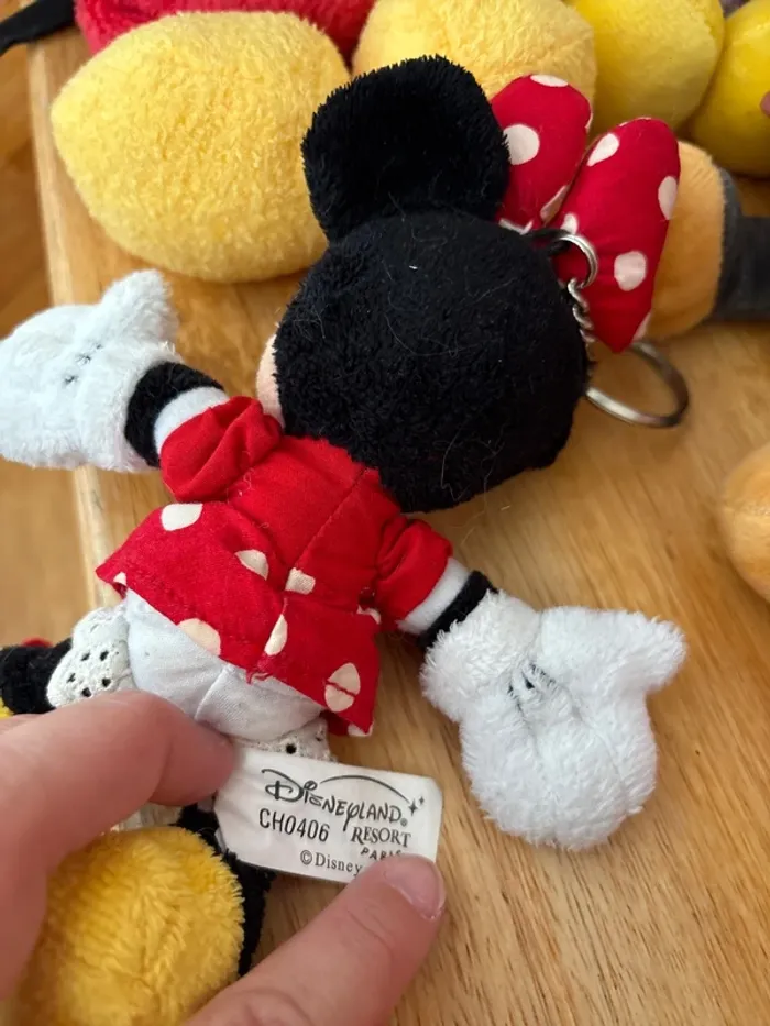 Lot peluches Mickey Minnie - photo numéro 4