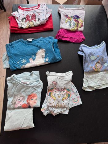 Lot de pyjama fille été