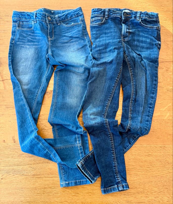Lot de 2 jeans skinny taille 32