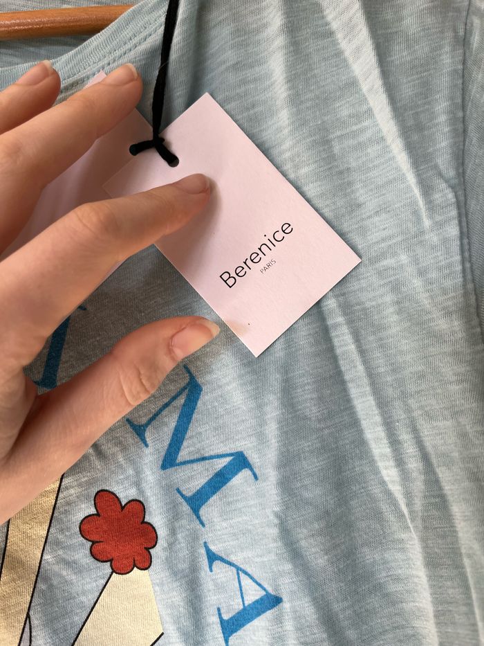 T-shirt Berenice Paris neuf avec étiquette Sn - photo numéro 3