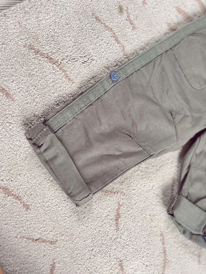 Pantalon kaki obaibi neuf 6 mois - photo numéro 3