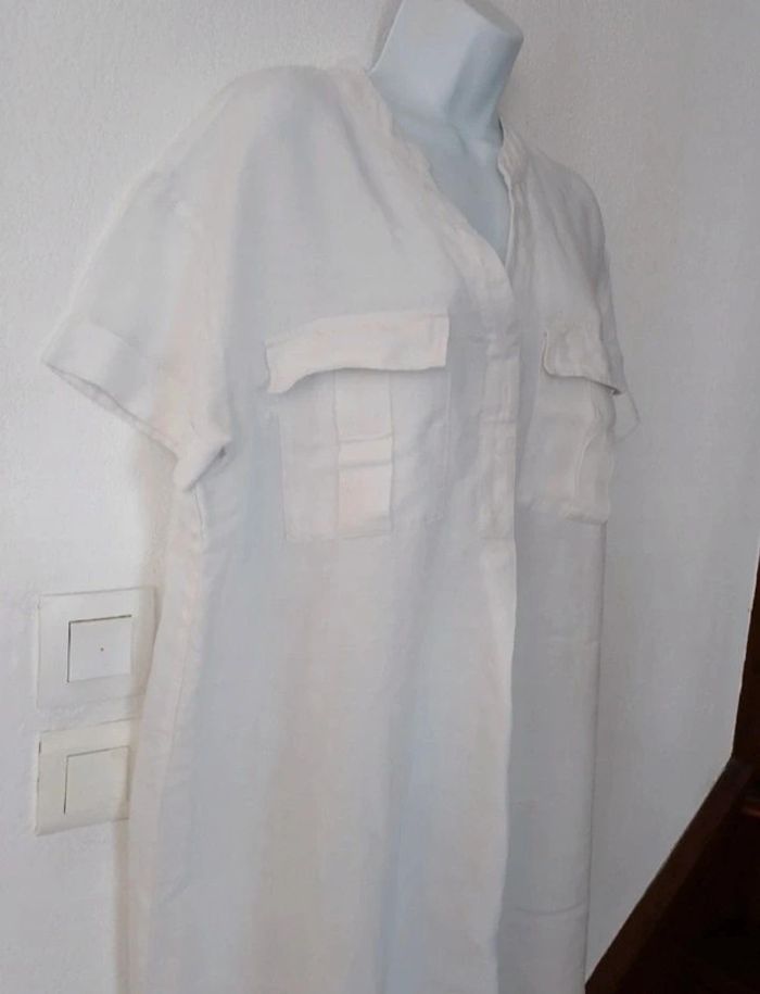 Robe tunique lin femme.38.. - photo numéro 3