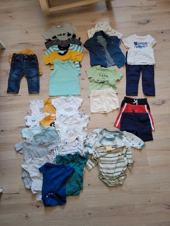 Lot vêtements été 9 mois