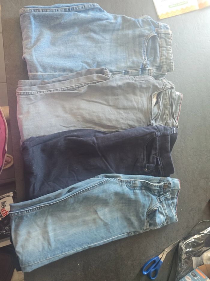Lot de 4 jean 10 ans - photo numéro 2