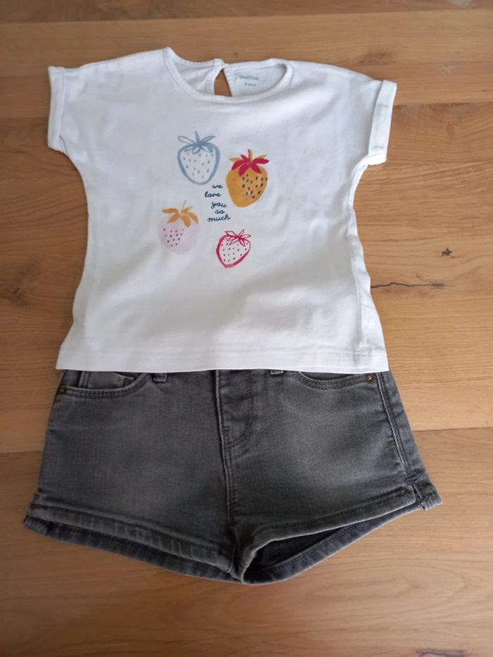 Ensemble tee-shirt et short