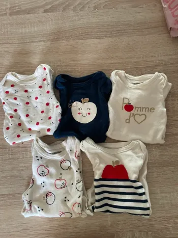 Lot 5 body manches longues