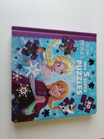 livre puzzle disney