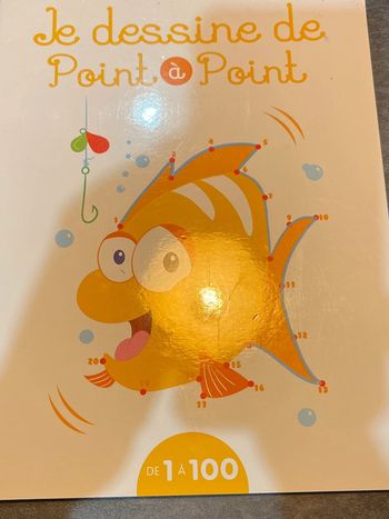 Livre jeunesse je dessine de point à point