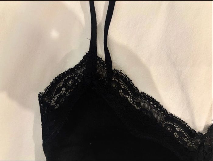 Top débardeur à dentelle Y2k pour l’été en velour - photo numéro 2