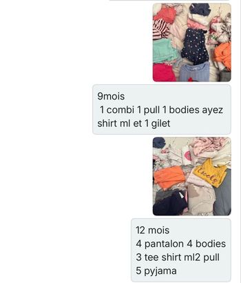 Lots bébé fille 6/12 mois