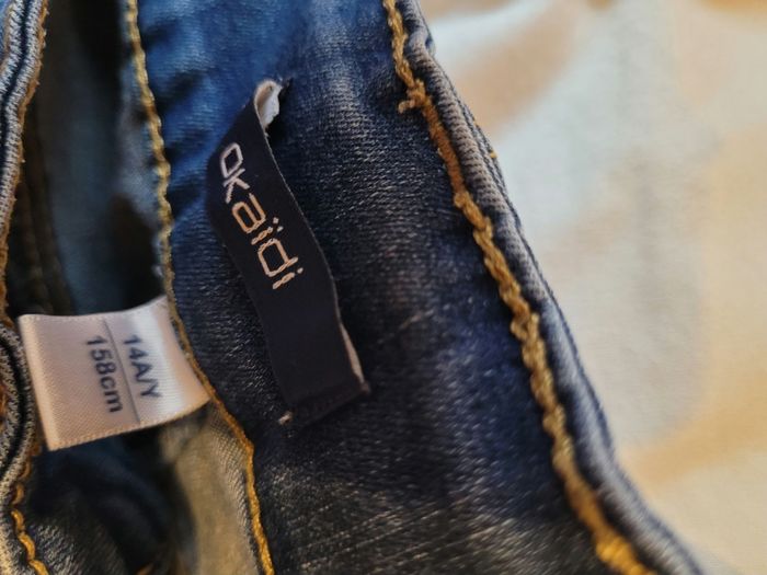 Short fille en jean Okaïdi - photo numéro 3