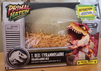 Jurassic World - œuf de T.Rex Primal hatch - neuf