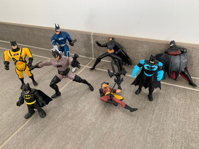 Lot de 8 figurines « Batman »