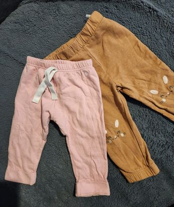 Lot de 2 pantalons 6-9 mois
