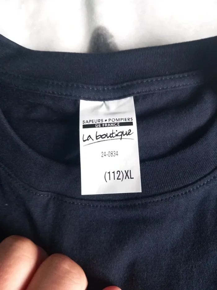 Tee-shirt de pompier en XL femme - photo numéro 2