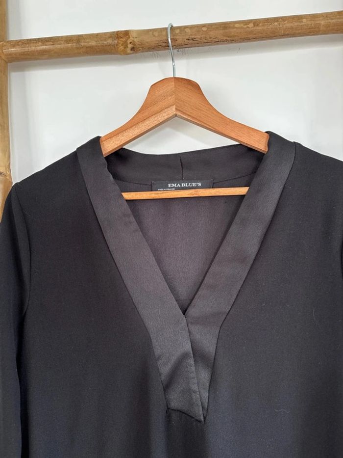robe tunique noire taille M - photo numéro 3