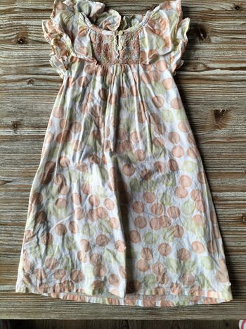 Robe citrons/oranges