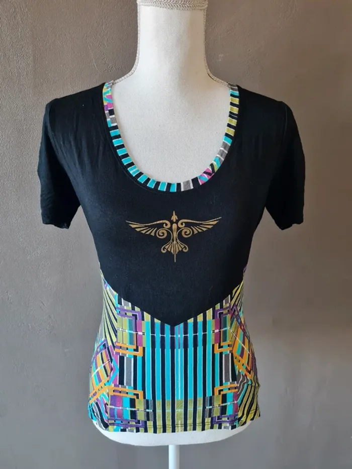 T-shirt Bleu d'Azur