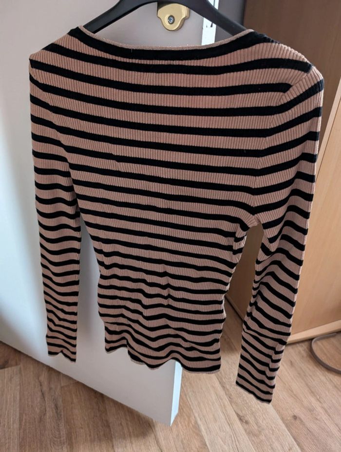 Pull chaussette marinière - photo numéro 3